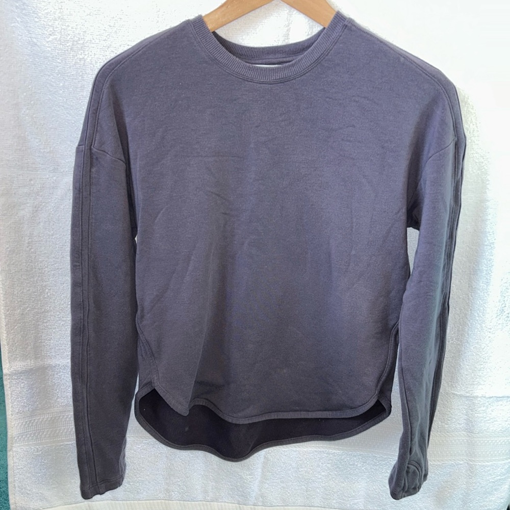 Athleta Girl Dusty Purple High Low Sweatshirt - Extra Large XL 14